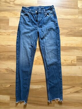 American Eagle Outfitters Strigid Jeans in Dark Blue Wash